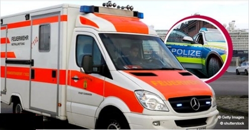 Radfahrer blockiert einen Krankenwagen in Berlin, während Frau wiederbelebt wird   sie starb später